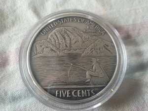 5�I���X �A���e�B�[�N �U�E�t�B�b�V���[�}�� �V���o�[ ���E���h �z�[�{�[ �j�b�P�� �V���[�Y COA �t�� .999