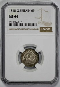 1818N CMX  6yX VbNXyX NGC MS 64