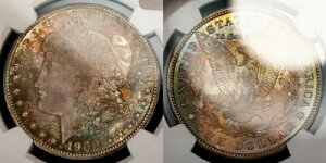1900-O �����K�[�E�_���[ 1�h�� - PQ ���C���{�[�e�N�X�`���[�g�[�j���O - NGC MS 65 - �r�f�I - B2163