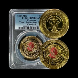 �J�����[���B2018�N�A500�t�����A��� - PCGS PR70 - Top Pop ?? �����A������