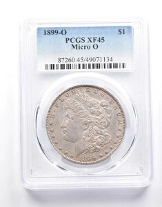 1899-O モルガン銀貨 マイクロ O XF45 PCGS *0721