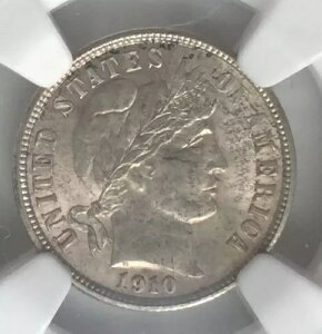 1910N AJ o[o[ Vo[ _C 10Zg MS64 zCg uU[ NGC (3908672-009)