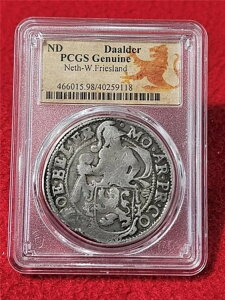 ND(1606-97) �I�����_-���t���[�X�����g �V���o�[ �_�[���_�[ PCGS ���� #T2484