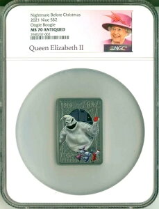 2021N jEG S$2 iCgA[ErtHAENX}X EM[EuM[ NGC MS70 AeB[N COA OGP