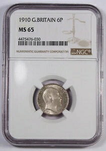 CMX 1910N Gh[h7 6yX NGC MS65 KM-799 GEM BU