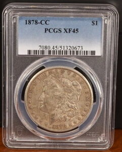 1878 CC PCGS XF45 - KE_[ 1h čRC