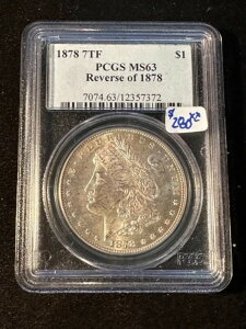 1878N 7̔H  1878N PCGS MS63