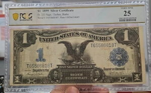 1899�N 1�h���⌔ �u���b�N�C�[�O������ PCGS 25 ���ɗǍD Fr.233 PetethGreek