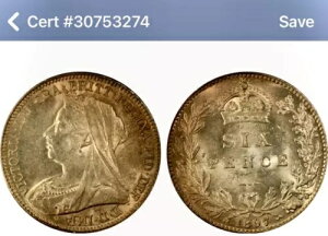 1897N CMX 6yX  NGC MS-62AO[h32ȏ