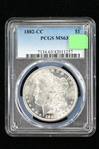 1882N-CC KE_[ PCGS MS63 3P9Z