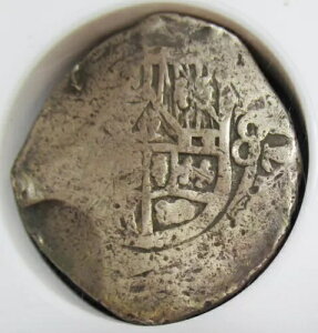 メキシコ:ND(1621-67)-(Mo)銀8レアルKM-45 NGC VG詳細(27.20グラム)