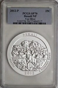 2012-P fi AJEUEr[eBt 5IX 25Zg PCGS SP-70