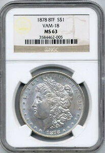 1878�N�č������K����݁A���H��8�� - VAM18 - NGC MS63