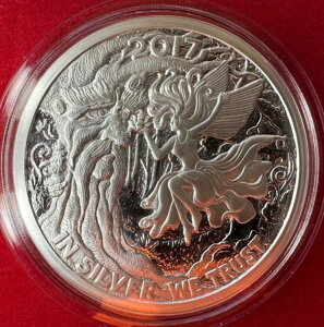 2017N 5IX AG U c[tFA[ v[t Reddit Silverbugs Vo[Eh COA # 71/1000