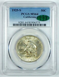 1925-S JtHjA _Ch Wr[LO 50Zg ? PCGS MS 64 - CAC