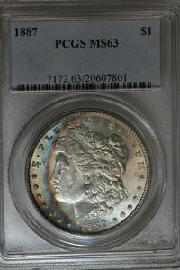 1887N $1 PCGS MS63AK݁A~XEoeBEwbhEhA$1
