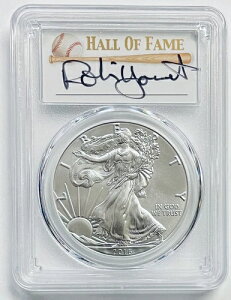 2016�N (S) $1 �V���o�[�C�[�O�� PCGS MS70 ���r���E���[���g HOF 30���N�L�O SF�Œ���