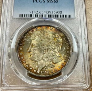 1883�N P �����K���E�_���[ PCGS MS65 �����X�^�[���C���{�[�g�[�j���O �n�C�O���[�h