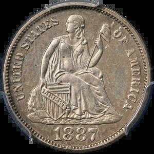 1887-P V[ebhEoeBE_CEv[t PCGS PR62 O f炵ō