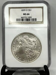 1899 O K Vo[ _[ NGC MS 66 NGC tXeB N[tFCX 󏭓RC