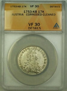 1753-KB I[XgA 17NCc@[ tc1 ANACS VF-30 ڍ