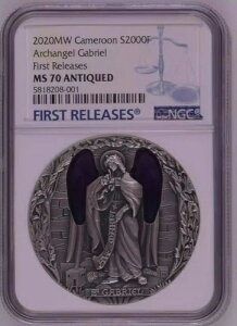 NGC MS70 FR �J�����[�� 2020 ��V�g�K�u���G�� �V���o�[�R�C�� 2�I���X 2000�t����