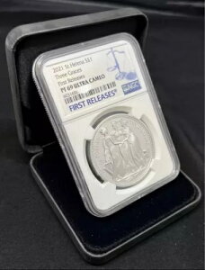 2021�N �X���[�E�O���[�X 1�I���X �Z���g�w���i �}�X�^�[�s�[�X �V���o�[ PF69 �p���R�C�� �����J