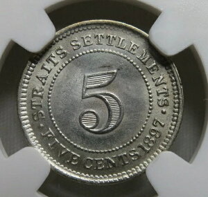 CAn }[VA 5Zg 1897 H NGC MS 62 UNC  rNgA