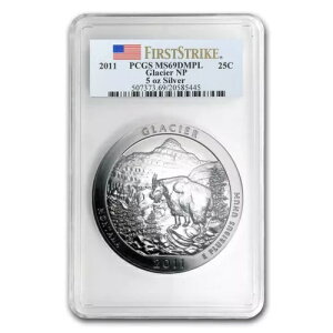 2011�N �O���C�V���[ NP ATB 5�I���X �V���o�[�R�C�� PCGS MS69 DMPL �t�@�[�X�g�X�g���C�N �v���[�t���C�N