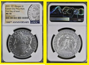 2021 CC �v�����B �����K�� �V���o�[ �_���[ NGC MS70 ���s�������x�� �J�[�\���V�e�B