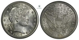 AJ 25Zgd 1906-D F UNC