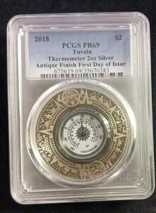 2018N PCGS PR69 coxv 2IX Vo[ AeB[Ndグ s