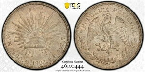 LVR  y\ 1908N Mo AM g[  PCGS MS63