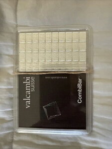 100x 1�O������o�[ - Valcambi Silver CombiBar?�i�A�b�Z�C�t���j