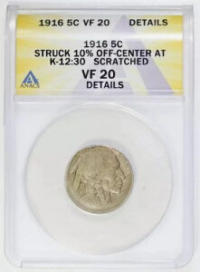 1916Nobt@[jbPANACS VF-20 ڍ 10%ItZ^[