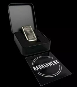 Barrenwerk 250g �V���o�[�o�[�i�ؖ����ƃV���A���i���o�[�t���A�����P�[�X����j