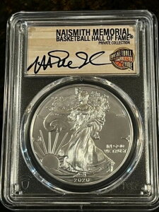 2020�N PCGS MS70 �V���o�[�C�[�O���A�}�W�b�N�E�W�����\�������ANMBHOF�v���C�x�[�g�R���N�g�APOP20