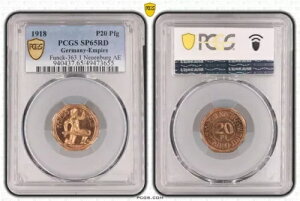 1918 P20 Pfg Funck-363.1 Neuenburg AEARd v[u IN APCGS SP65RD 114398