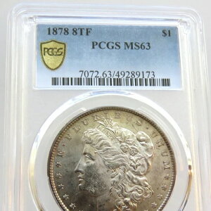 1878�N 8TF �����K����� - VAM 12 Dbld Motto - PCGS MS 63 - F#9173