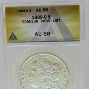 1889-O K ANACS AU 58 VAM-13B 킭̐ II Xg F#4185