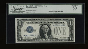 DBR 1928-A $1 Vo[ t@j[obN STAR Fr. 1601* KV[ AU-50 VA *26118989A