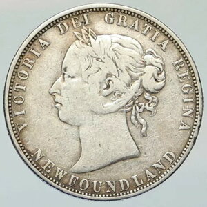 1880�N �J�i�_ �j���[�t�@���h�����h �C�M���X ���B�N�g���A���� �A���e�B�[�N �V���o�[ 50�Z���g �R�C�� i112022