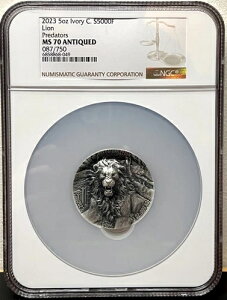 2023�N �R�[�g�W�{���[�� 5000�t���� �v���f�^�[�Y ���C�I�� 3�I���X .999 �V���o�[�R�C�� - NGC MS 70