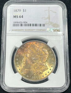 1879 NGC MS64 [K Vo[ $1 - 邢IW/CG[̃t@CA[{[ g[jO!