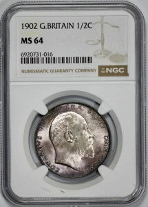 1902N CMX  1/2C n[tNE NGC MS 64 AWXgg[