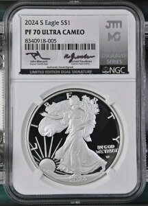 NGC 2024 SC[O S$1 PF 70 UC JeB - KEfBI[\ fAčǒV[Y