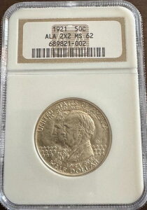 1921N 50Zg Ao} 2x2 LO n[th MS 62 NGCF