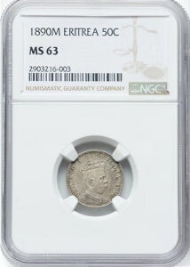 �C�^���A �G���g���A �E���x���g1�� 1890-M 50�Z���e�V�~��� ������ NGC MS63