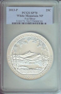2013-P zCg}Ee NP AJ UEr[eBt 25Zg ATB 5IX Vo[ PCGS SP70