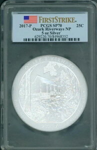 2017-P �I�U�[�N ���o�[�E�F�C�Y NP ATB 5�I���X �V���o�[ PCGS SP70 �t�@�[�X�g �X�g���C�N FS F.S.